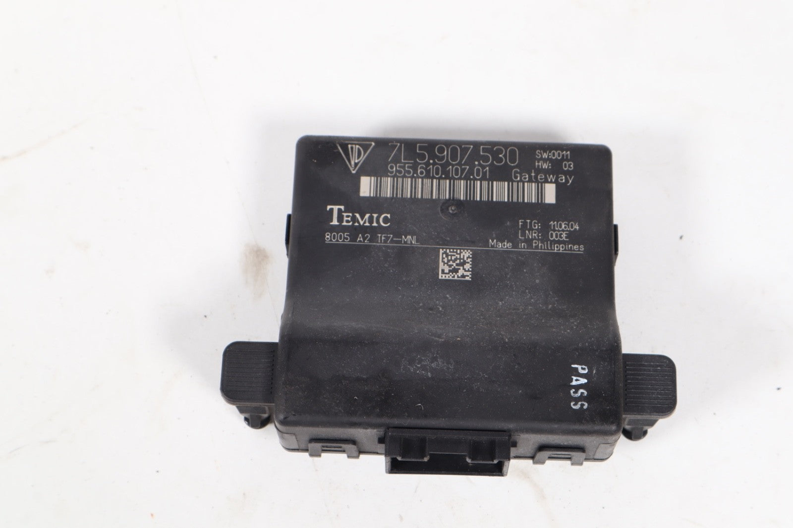 03-10 Porsche Cayenne 955 957 Gateway Comfort Control Module Unit 7L5907530A OEM