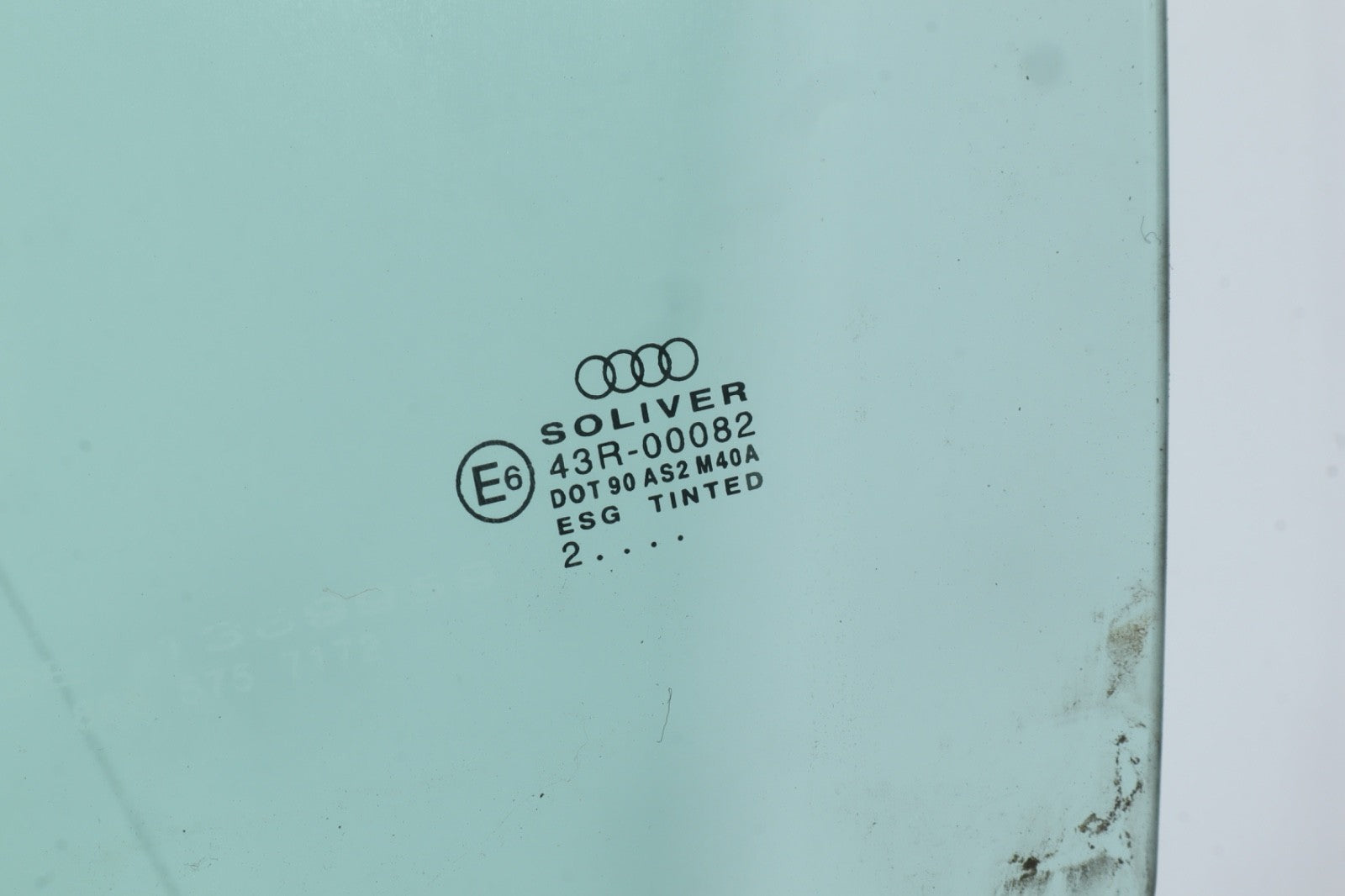 2002-2009 AUDI B7 A4 S4 RS4 CONVERTIBLE GLASS WINDOW LEFT DRIVER FRONT OEM