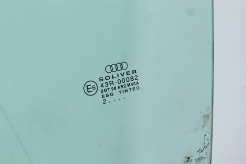 2002-2009 AUDI B7 A4 S4 RS4 CONVERTIBLE GLASS WINDOW LEFT DRIVER FRONT OEM