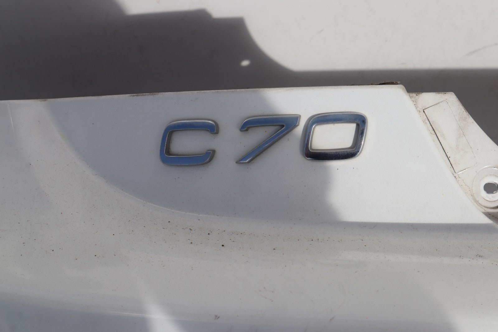 2010-2013 VOLVO C70 REAR BUMPER COVER OEM ONLY RICK UP!!!