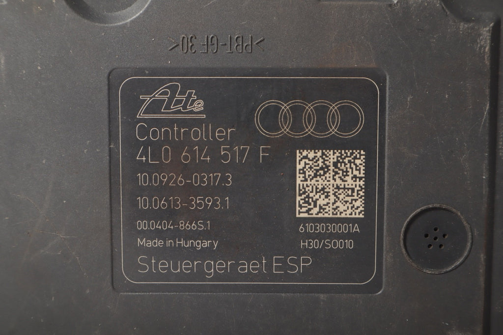 2010-2015 AUDI Q7 TDI - ABS PUMP / Control Module UNIT 4L0614517L OEM