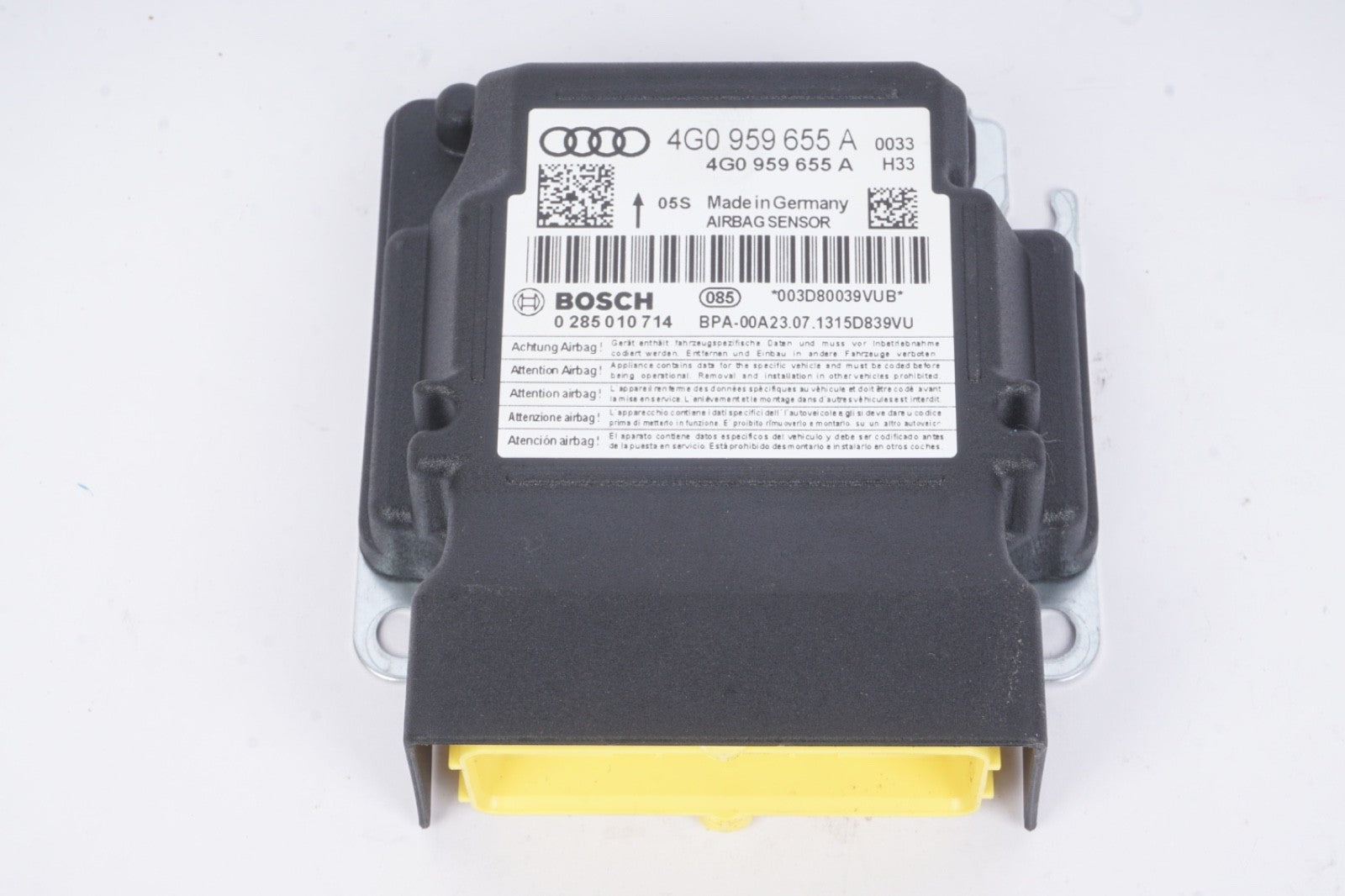 2012-2015 AUDI A6 A7 RS7 S6 S7 CONTROL MODULE COMPUTER OEM