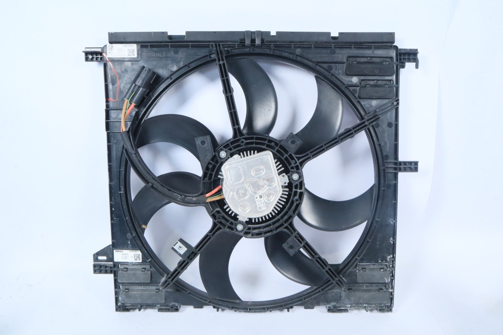 2018-2025 ALFA ROMEO STELVIO 2.0L ENGINE COOLING FAN MOTOR & SHROUD OEM 50558619