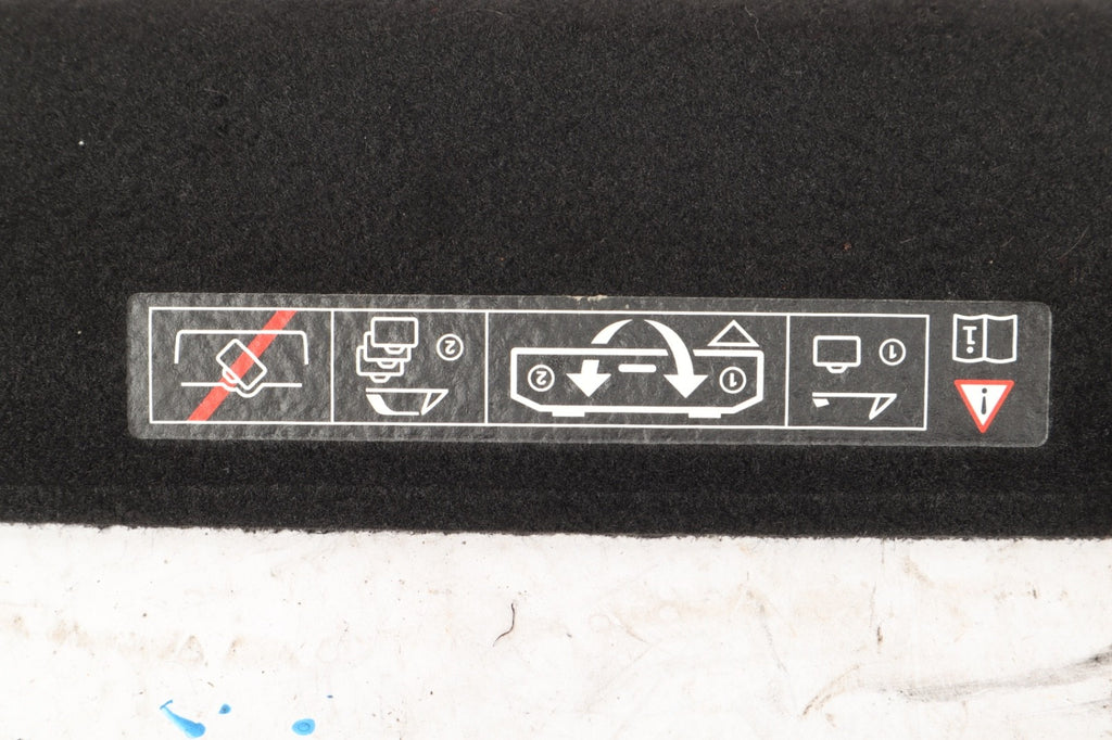 2012-2018 BMW 640i 650i F12 Boot Liner Cover Panel Trim Trunk Oem