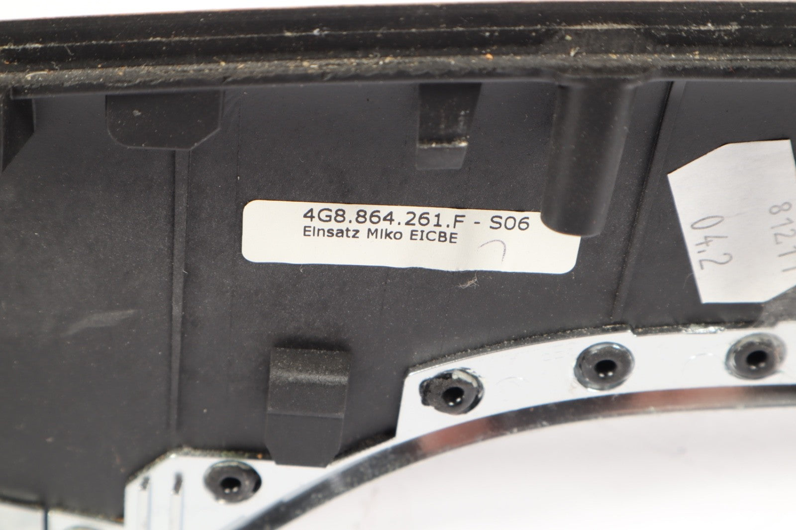 2012-2014 Audi A7 Quattro Center Console Trim Frame 4G8864261F OEM