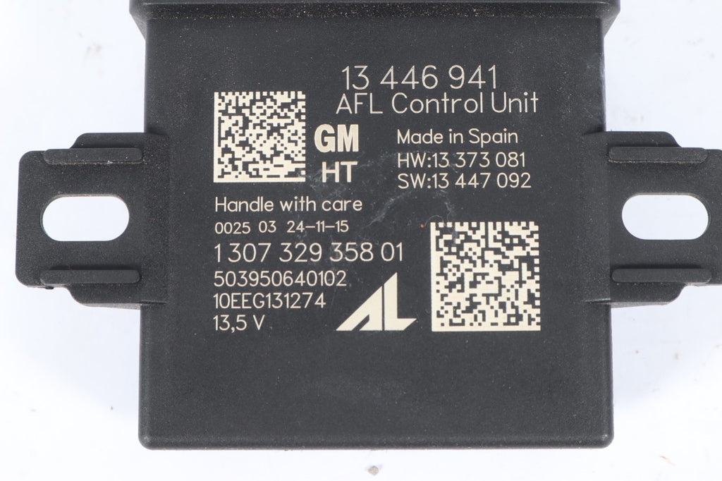 2016-2019 BUICK CASCADA HEADLAMP AFL CONTROL MODULE OEM 13446941