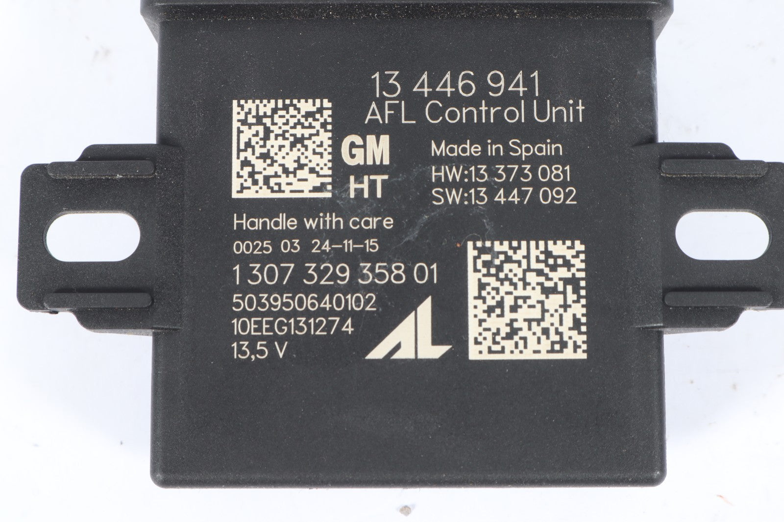 2016-2019 BUICK CASCADA HEADLAMP AFL CONTROL MODULE OEM 13446941