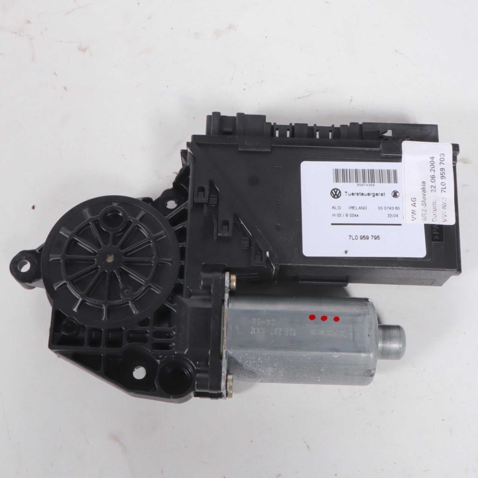 ⭐️ 2004-2010 Porsche Cayenne Rear Left Door Window Regulator Motor | OEM
