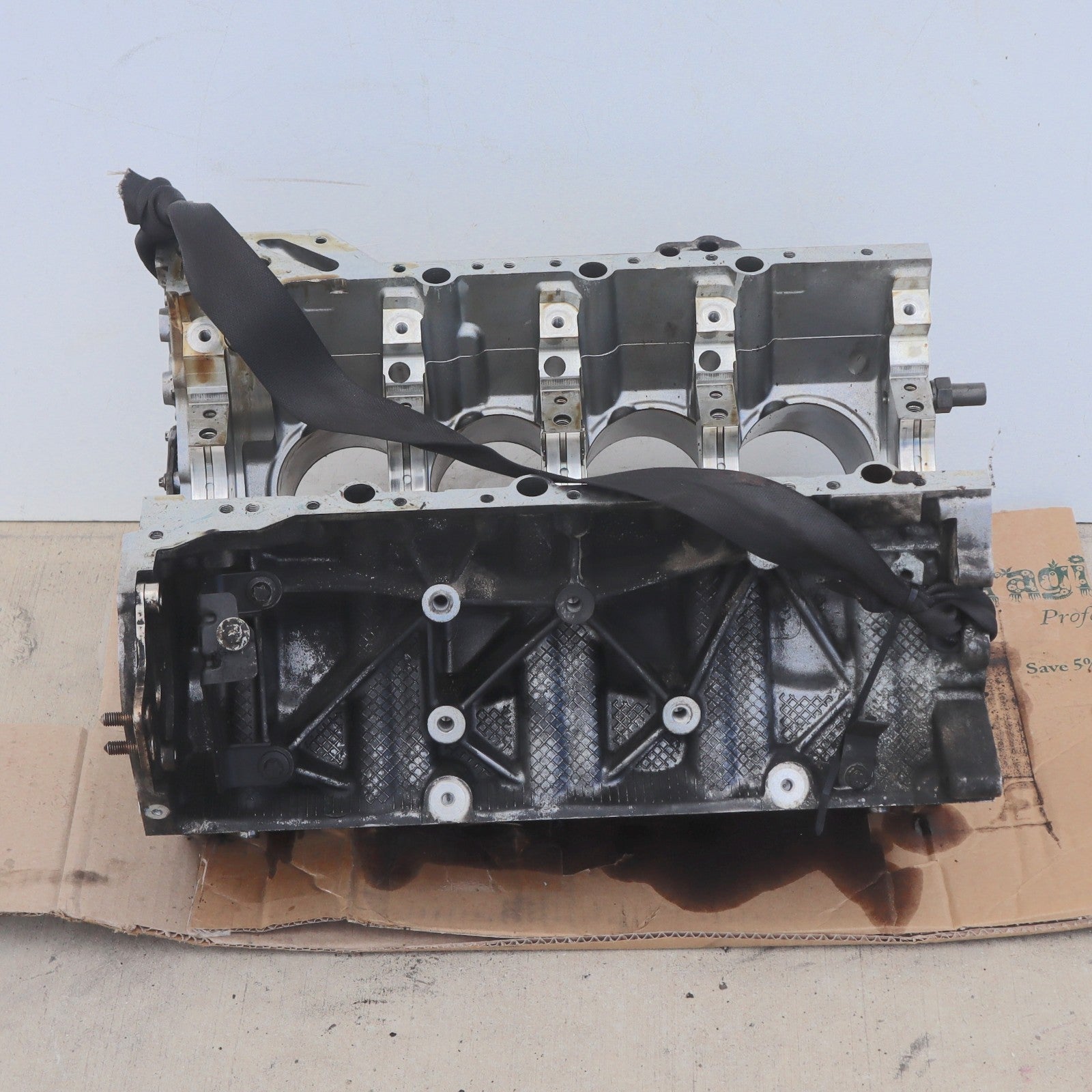 2008-2014 BMW 750i GT X5 4.4 V8 5 6 7 ENGINE MOTOR CYLINDER BLOCK OEM N63B44A