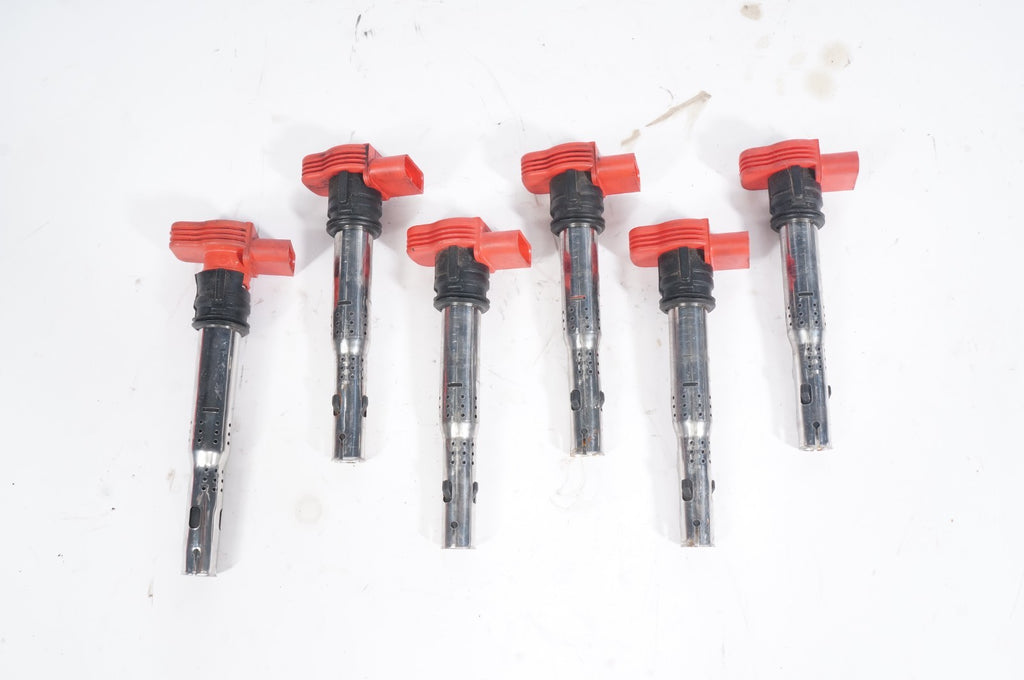 2012 - 2015 AUDI A6 A7 A8 Q7 IGNITION COIL SET OF 6 06E905115E  OEM
