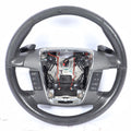 2010-2012 FORD TAURUS STEERING WHEEL LEATHER RADIO CRUISE CONTROL OEM