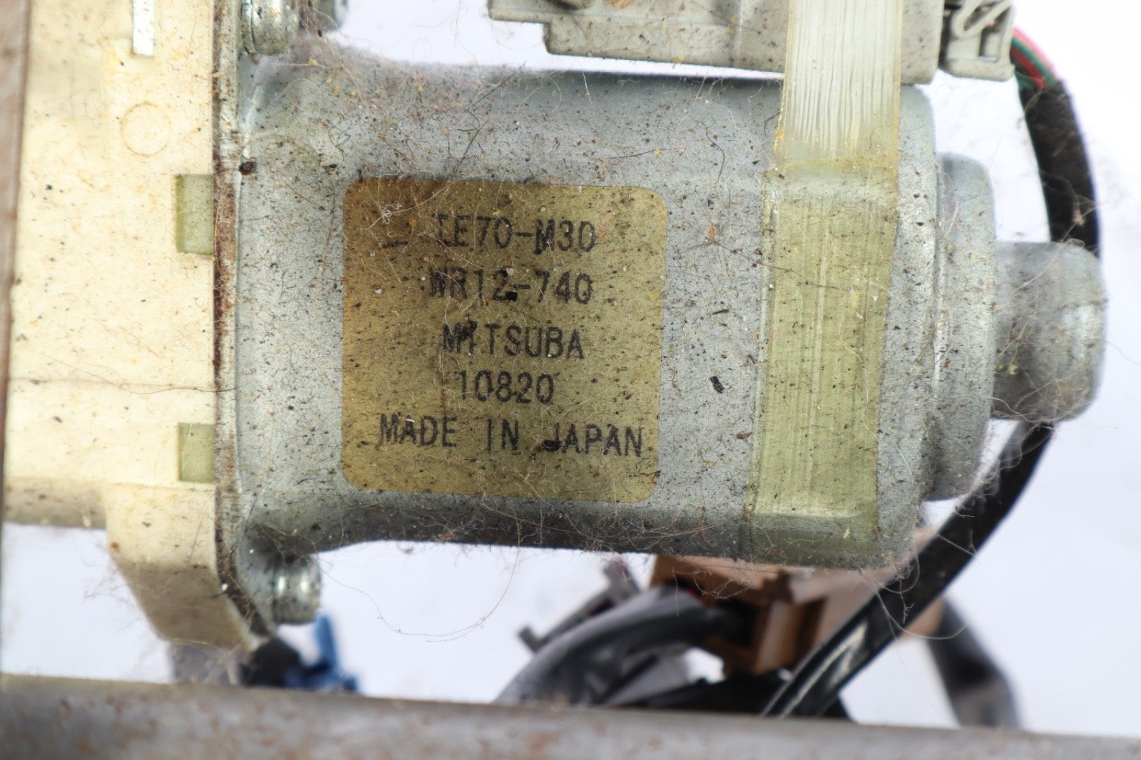 2010-2015 MAZDA CX-9 FRONT LEFT SEAT RAIL MOTOR OEM