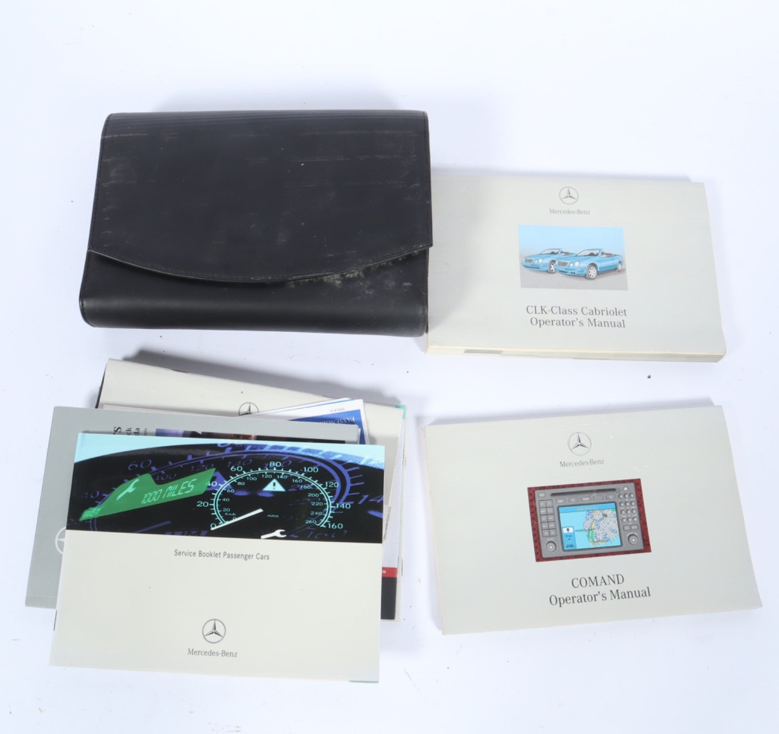 2002 MERCEDES-BENZ W208 CLK320 CLK430 CLK55 AMG OWNER MANUAL BOOK SET OEM