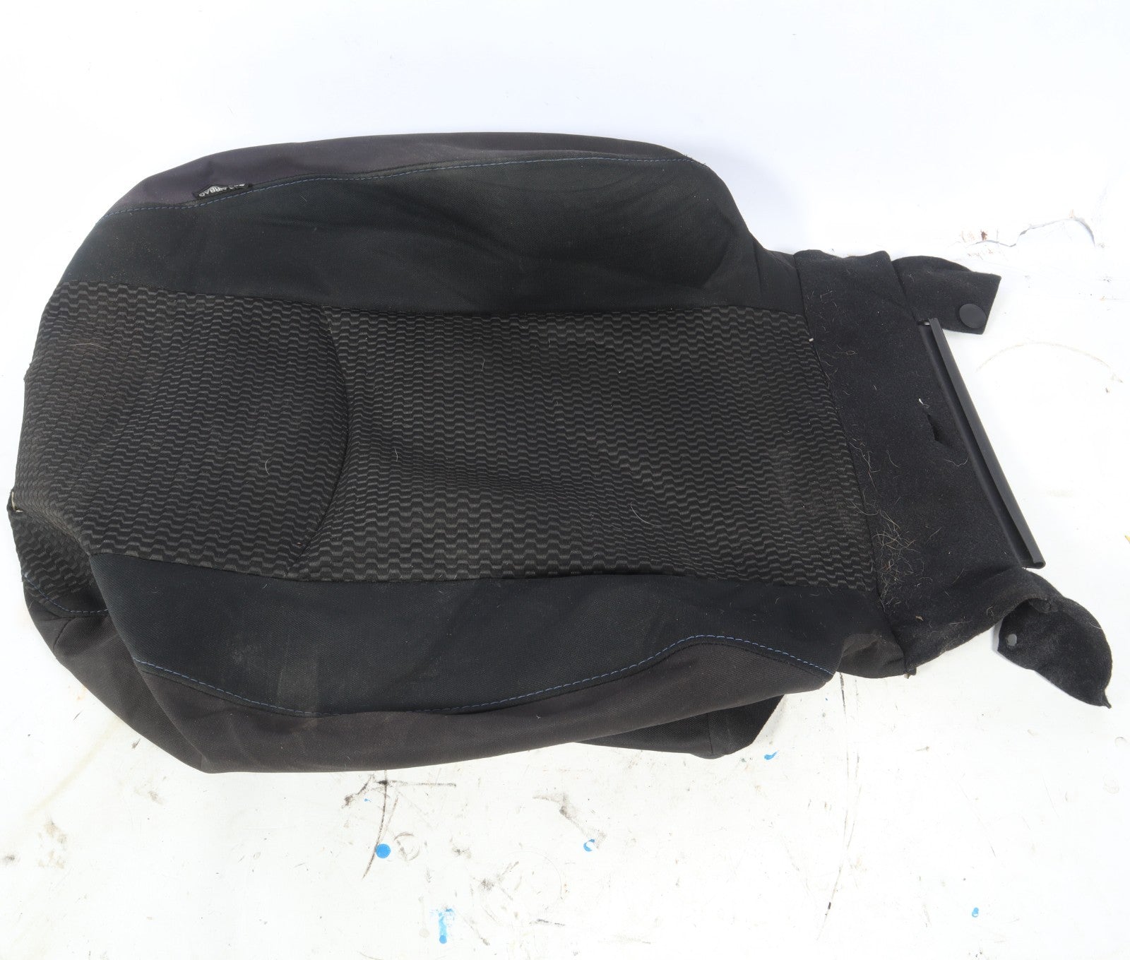 2013-2017 NISSAN LEAF FRONT LEFT SIDE UPPER SEAT CUSHION BLACK FABRIC OEM