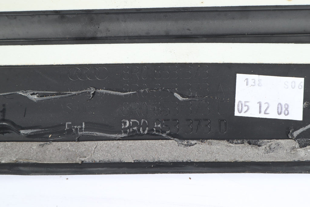 2009-2017 AUDI Q5 FRONT LEFT DOOR SILL SCUFF PLATE TRIM COVER 8R0853373D OEM
