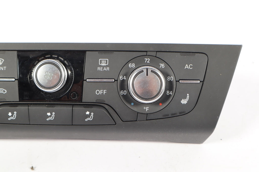 2012-2015 AUDI A7 Front AC Climate Control Temp Unit PANEL OEM 4G0820043N