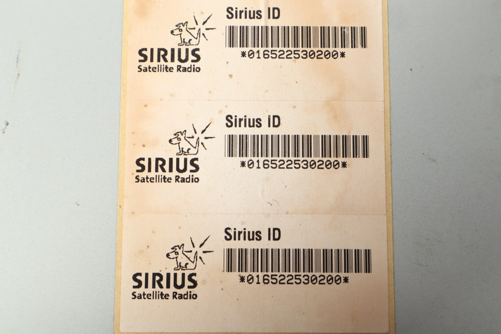 2007-2009 AUDI Q7 A6 A8 SIRIUS SATELLITE RADIO MODULE 4E0035593D OEM