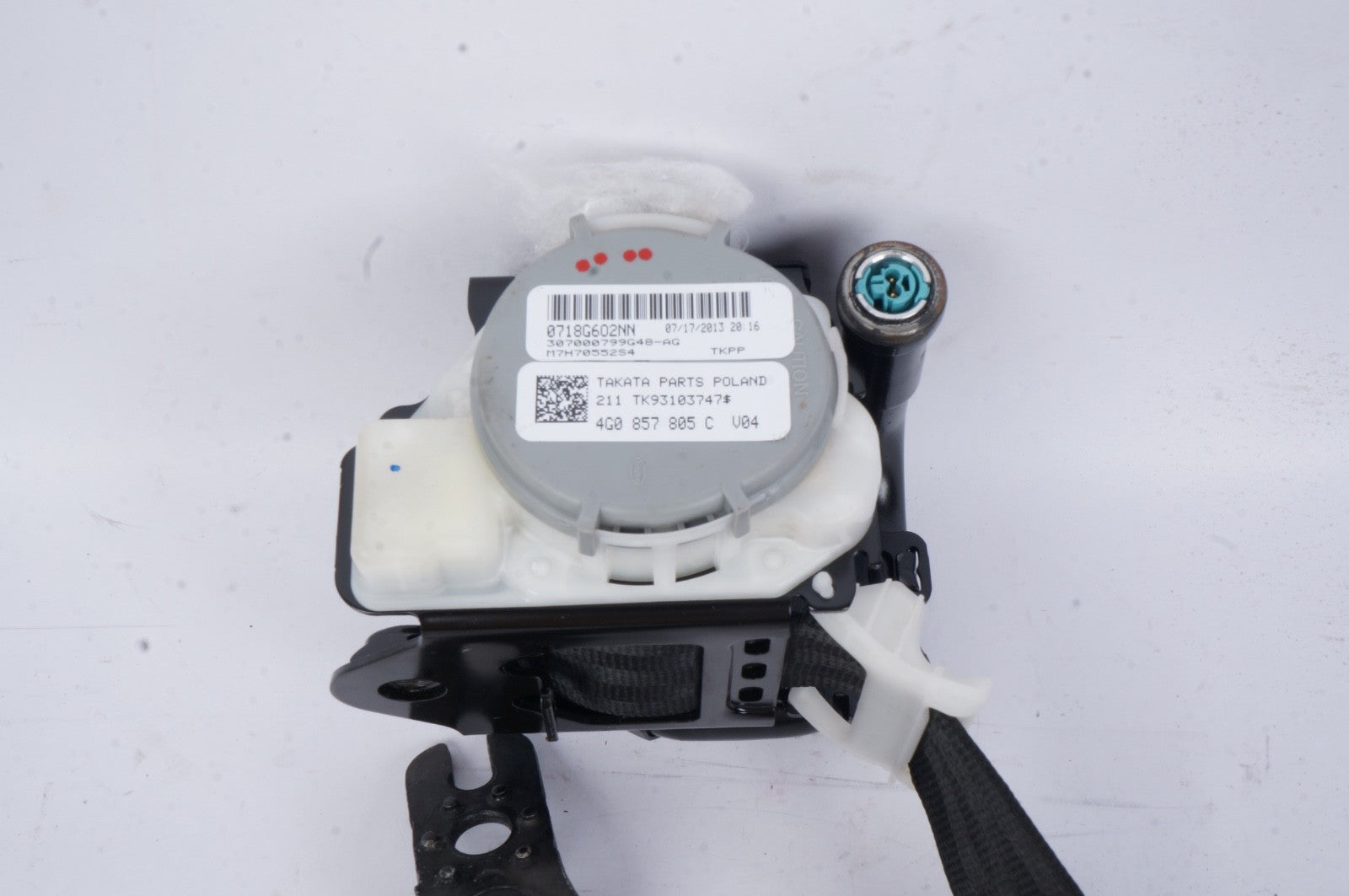 2012 - 2017 AUDI A7 REAR LEFT DRIVER SIDE SEAT BELT SEATBELT RETRACTOR OEM
