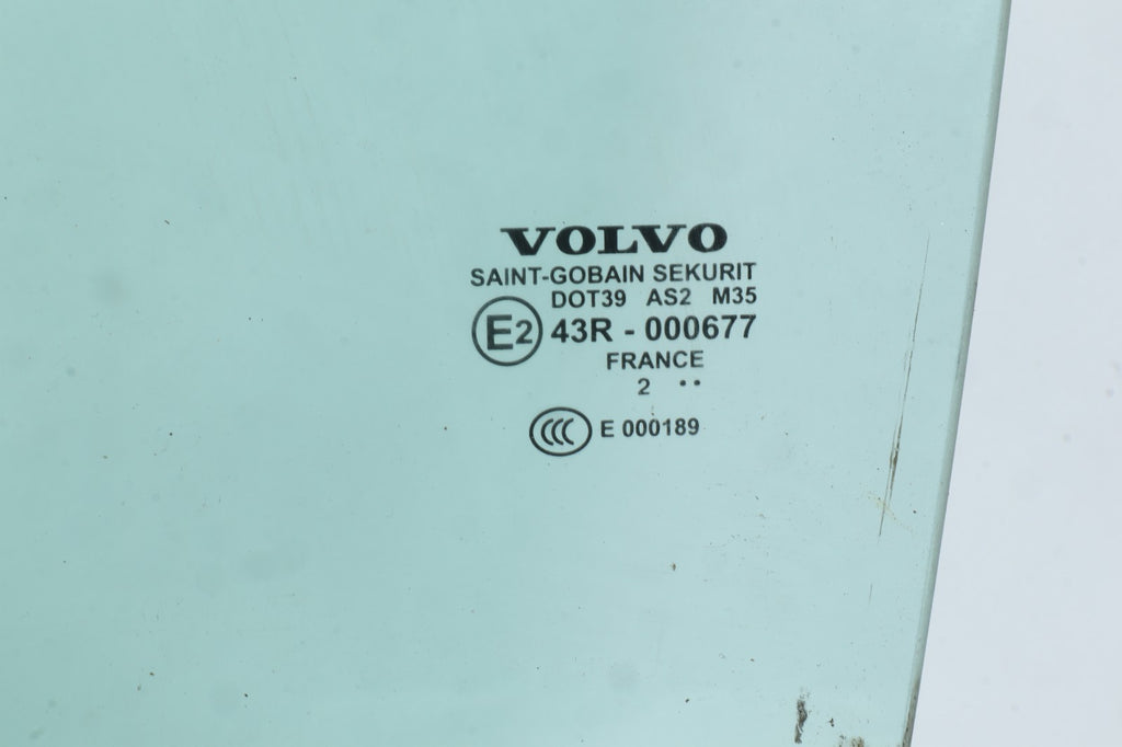 2006-2013 VOLVO C70 FWD 2-DOOR FRONT DRIVER LEFT DOOR GLASS WINDOW 43R000677 OEM