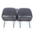 2011 - 2014 Dodge Charger Front Left And Right Leather Headrest Black OEM