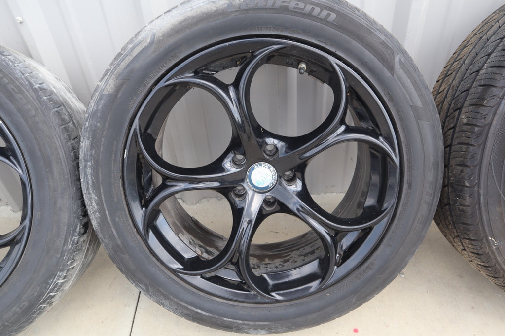 ALFA ROMEO STELVIO 19 INCH RIMS DRAKE STYLE 4 PIECE SET OEM