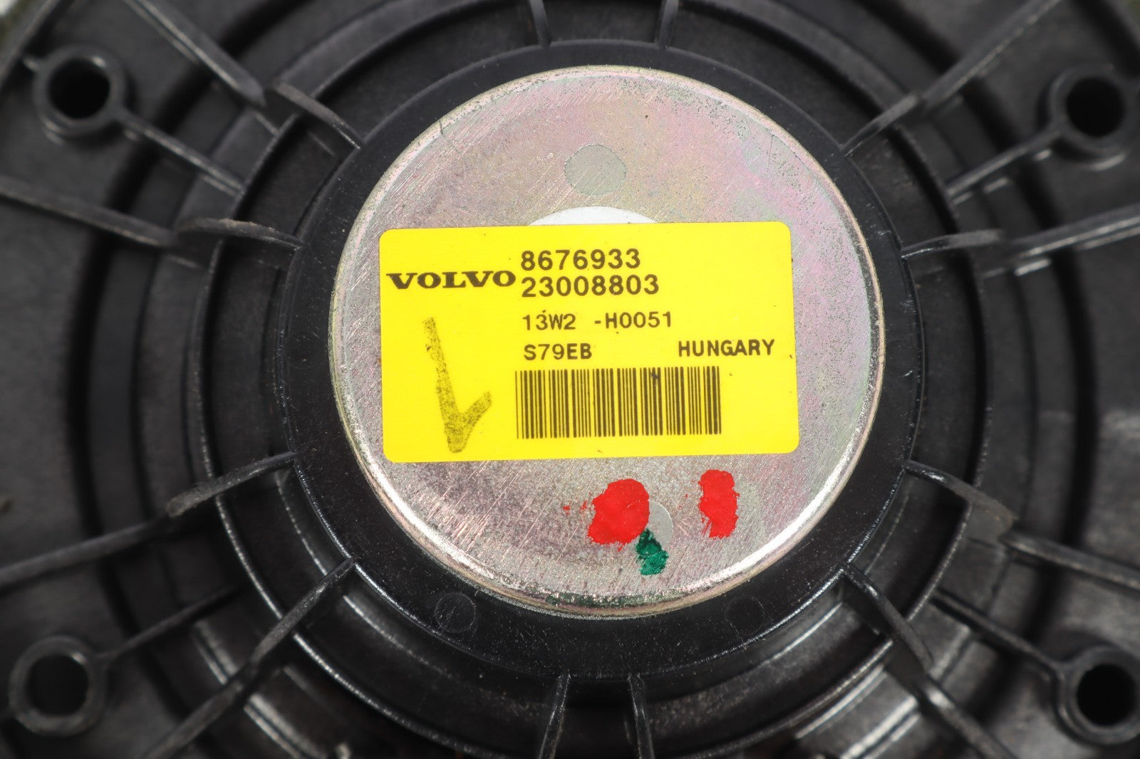 2006-2013 VOLVO C70 PREMIUM SOUND MID RANGE DOOR SPEAKER 8676933 OEM