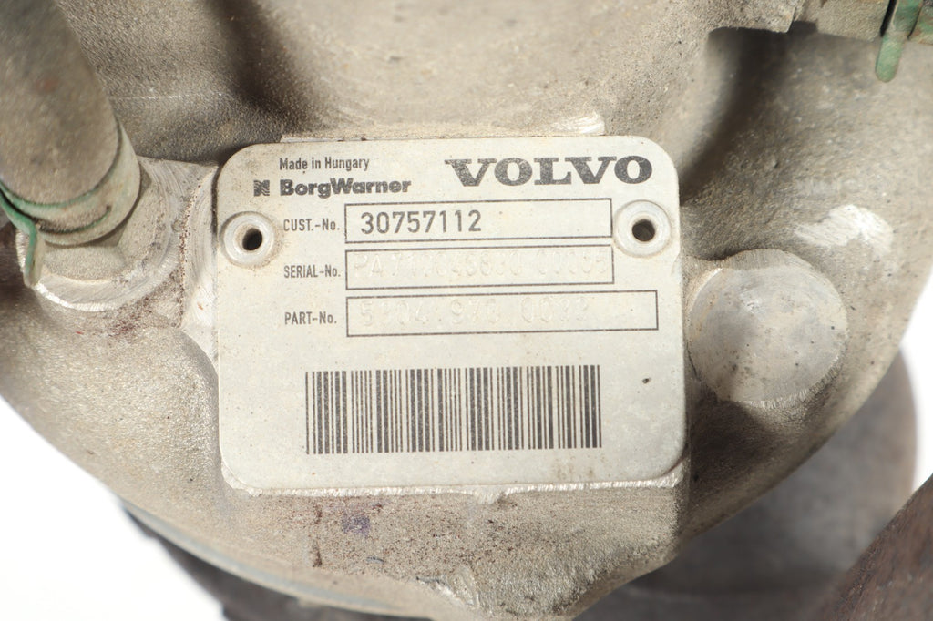2006-2010 VOLVO C70 CONVERTIBLE TURBO TURBOCHARGER W EXHAUST MANIFOLD 30757112
