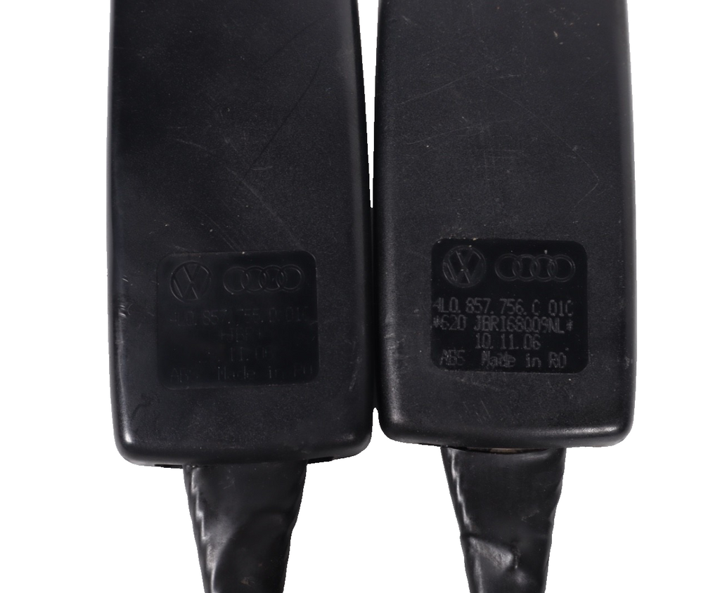 2007-2015 Audi Q7 Front Right & Left Side Seat Belt Buckle Receiver  OEM