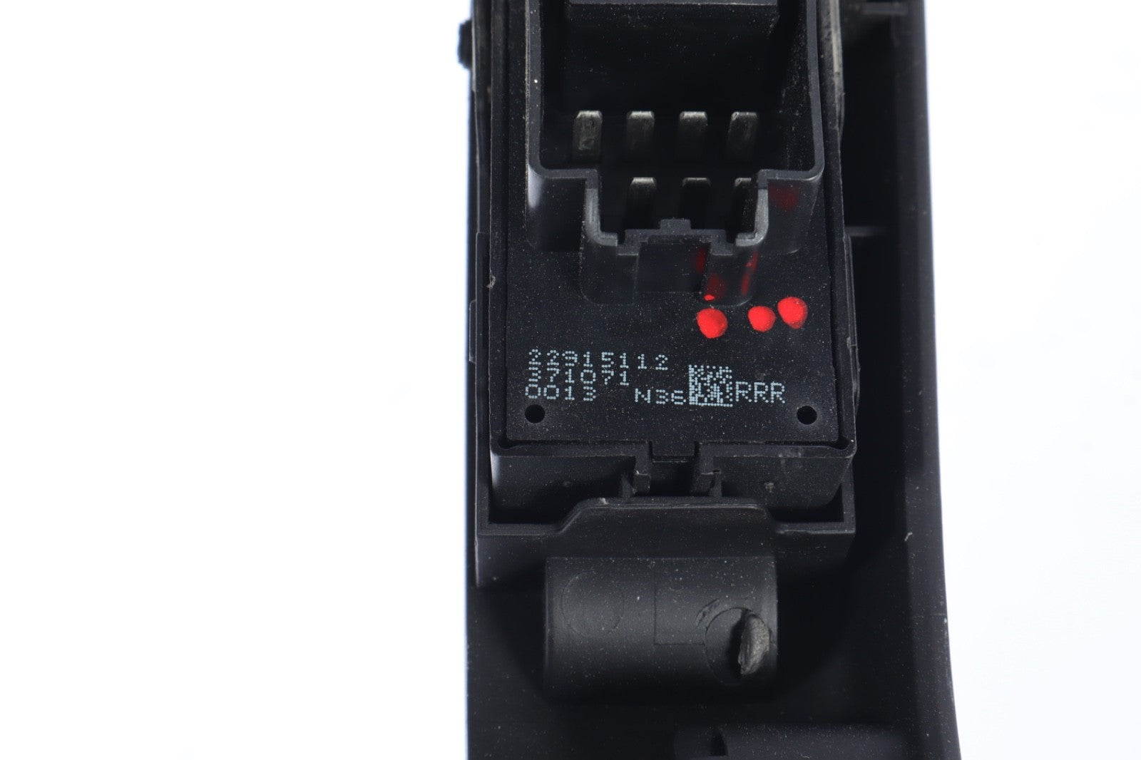 2017-2018  CHEVROLET SONIC REAR LEFT WINDOW SWITCH OEM 22915112