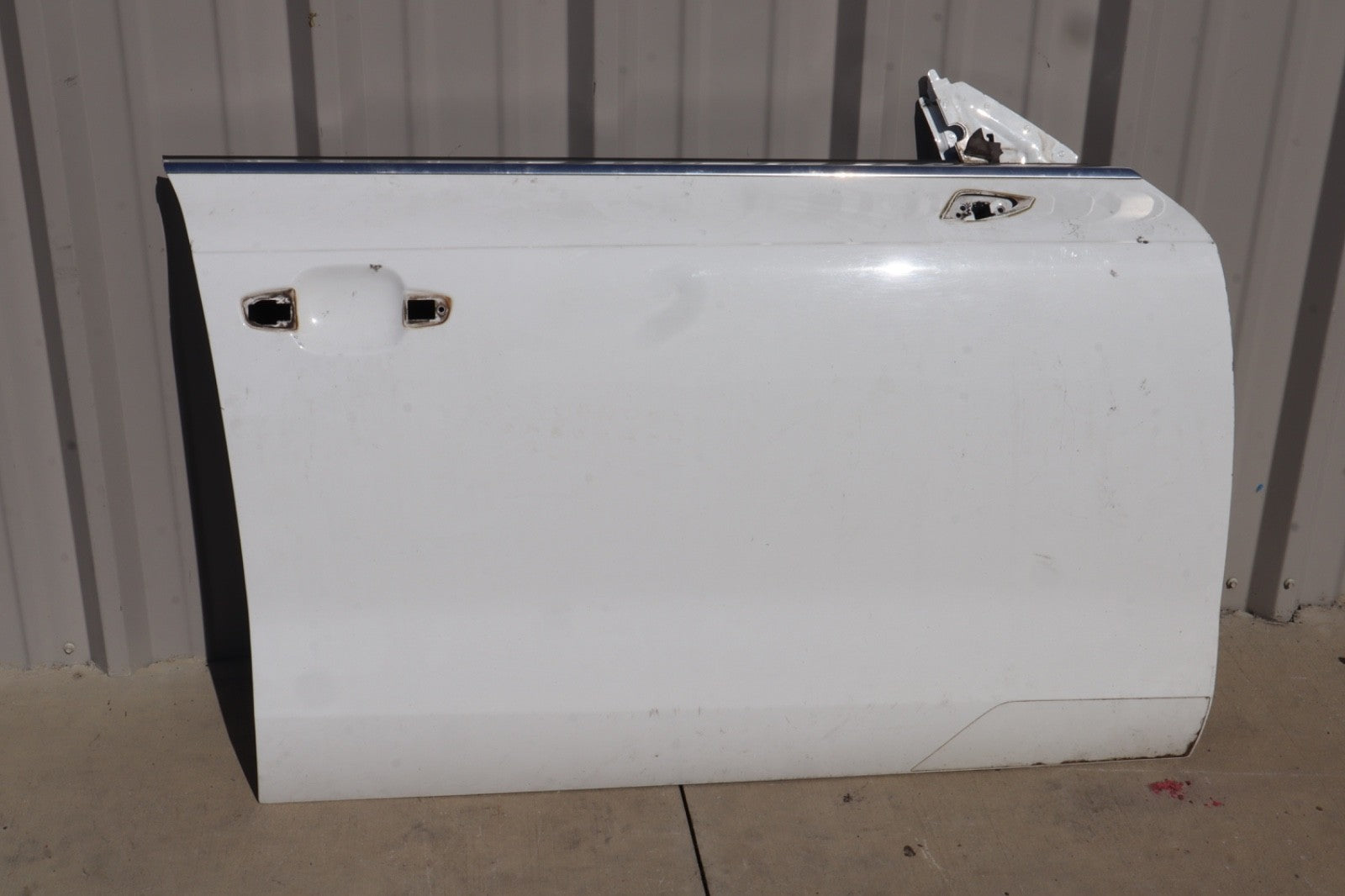 12-18 Audi A7 Quattro Front Right Passenger Side Exterior Door Shell Panel Oem