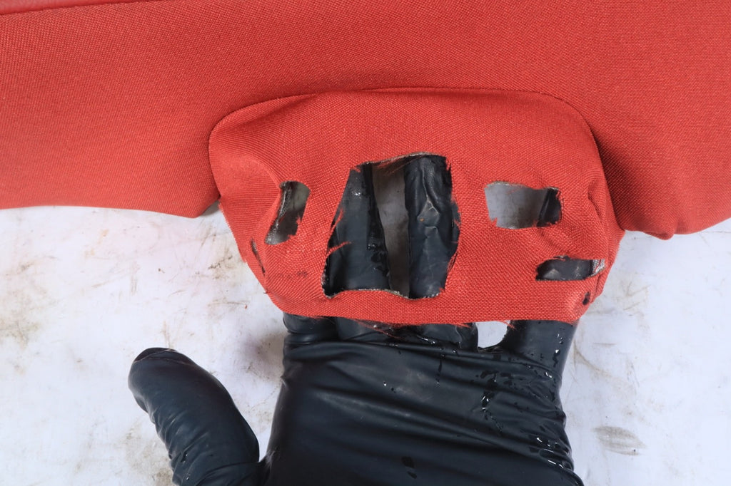 2018 - 2025 ALFA ROMEO STELVIO REAR RIGHT SIDE SEAT UPPER CUSHION RED OEM