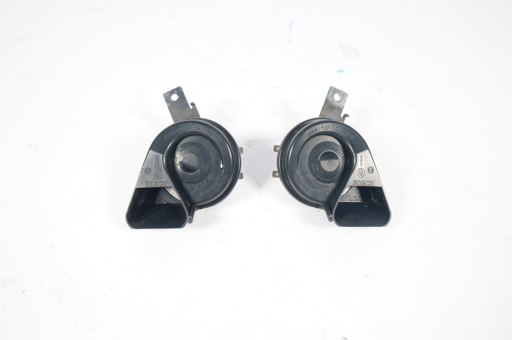 05-11 Mercedes SLK Class High & Low Tone Horn Horns Alarm Siren Set