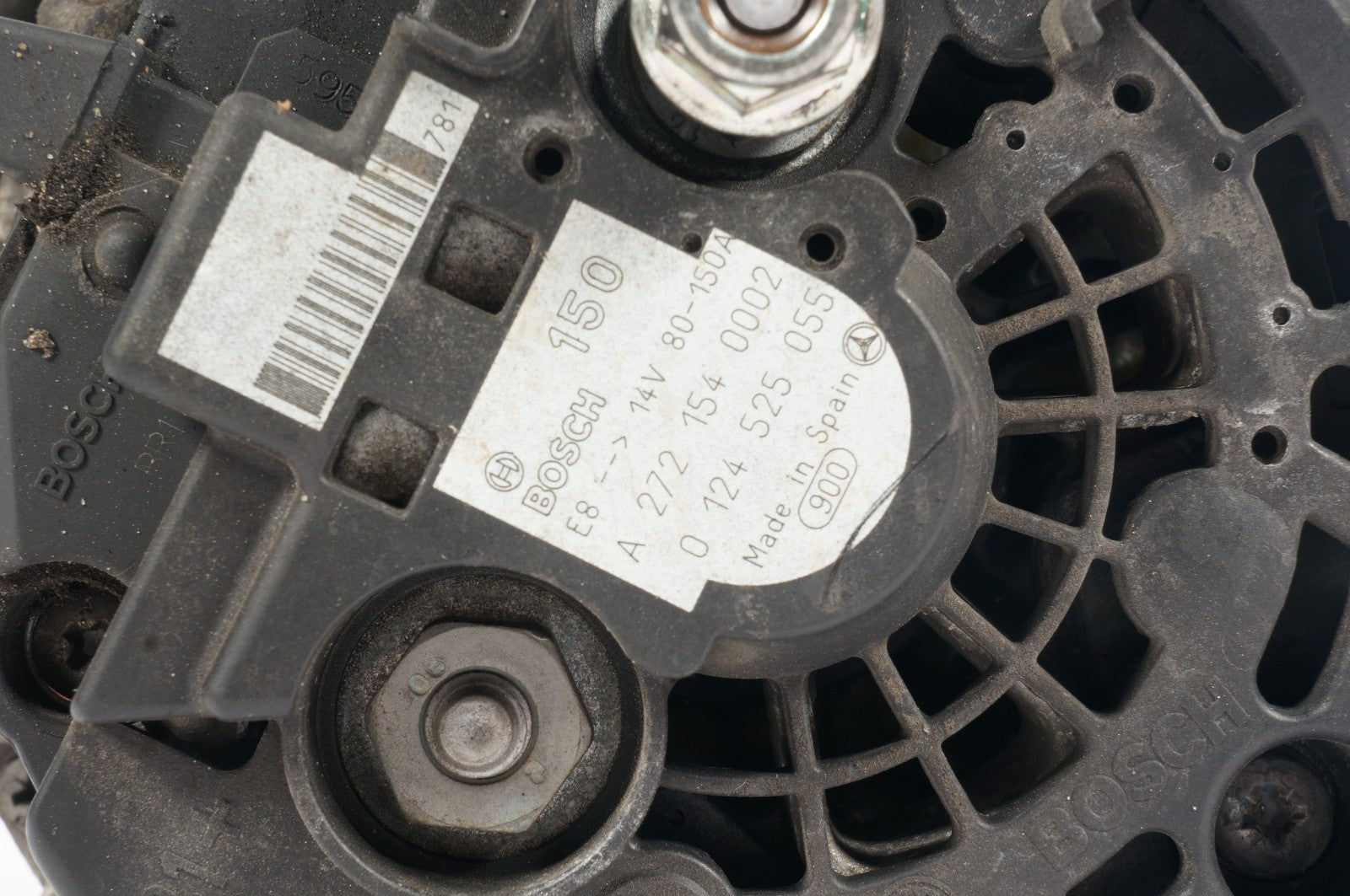 06-11 Mercedes R171 SLK280 E350 Generator Alternator 150 AMP 2721540002 OEM
