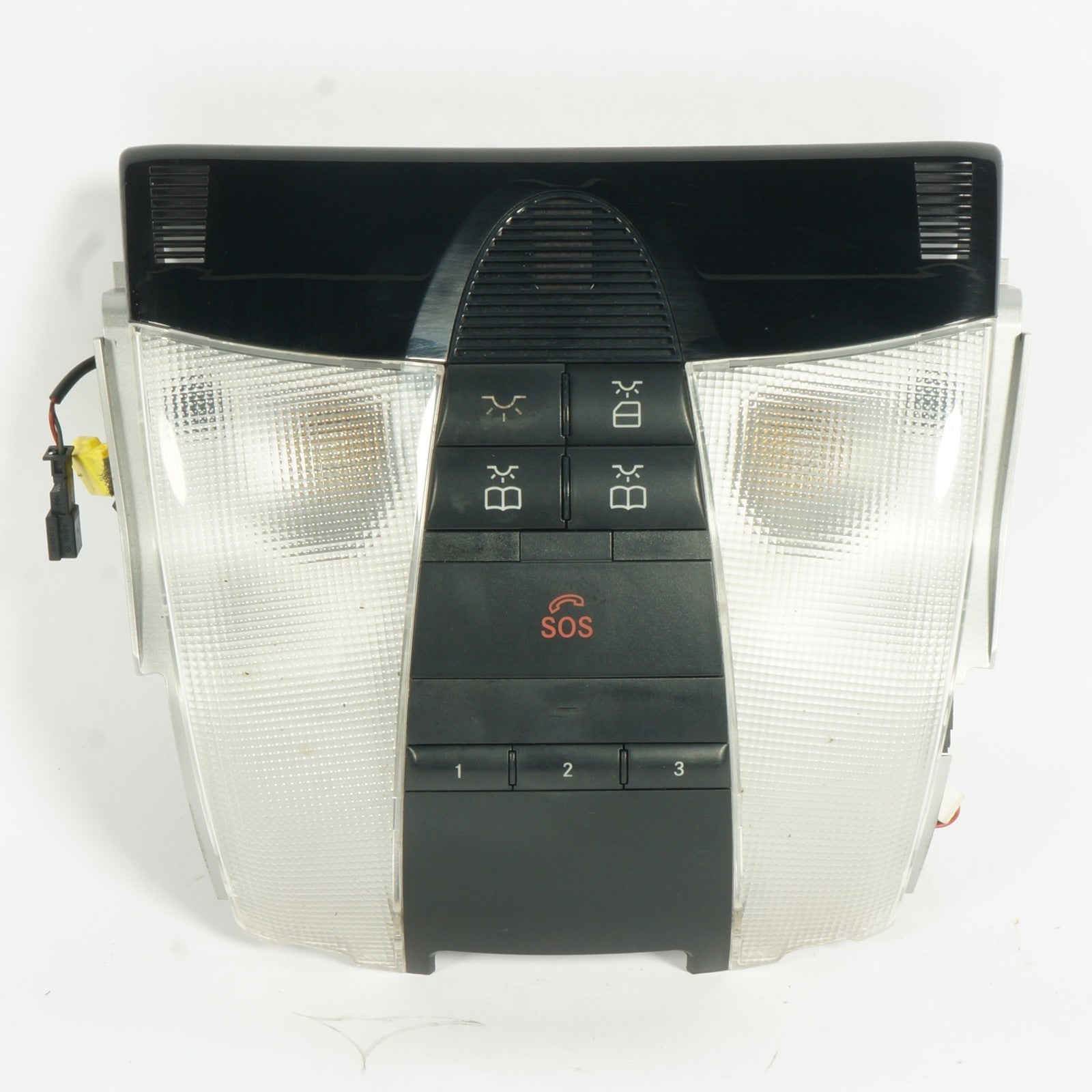 05-11 Mercedes R171 SLK350 SLK280 Overhead Reading Dome Light Lamp Black OEM
