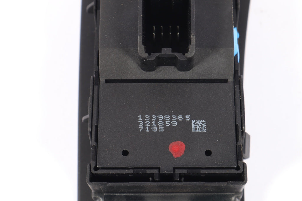 2016–2019 Buick Cascada Front Left Power Window Switch OEM 13398365
