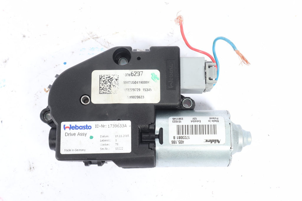 2016-2019 BUICK CASCADA CONVERTIBLE TOP REAR COMPARTMENT ACTUATOR MOTOR OEM