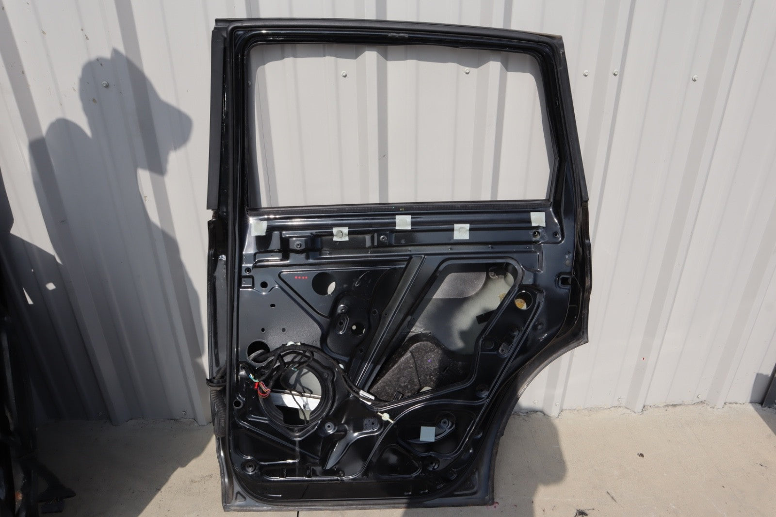 2007 - 2015 Audi Q7 Rear Right Passenger Side Door Shell OEM Black