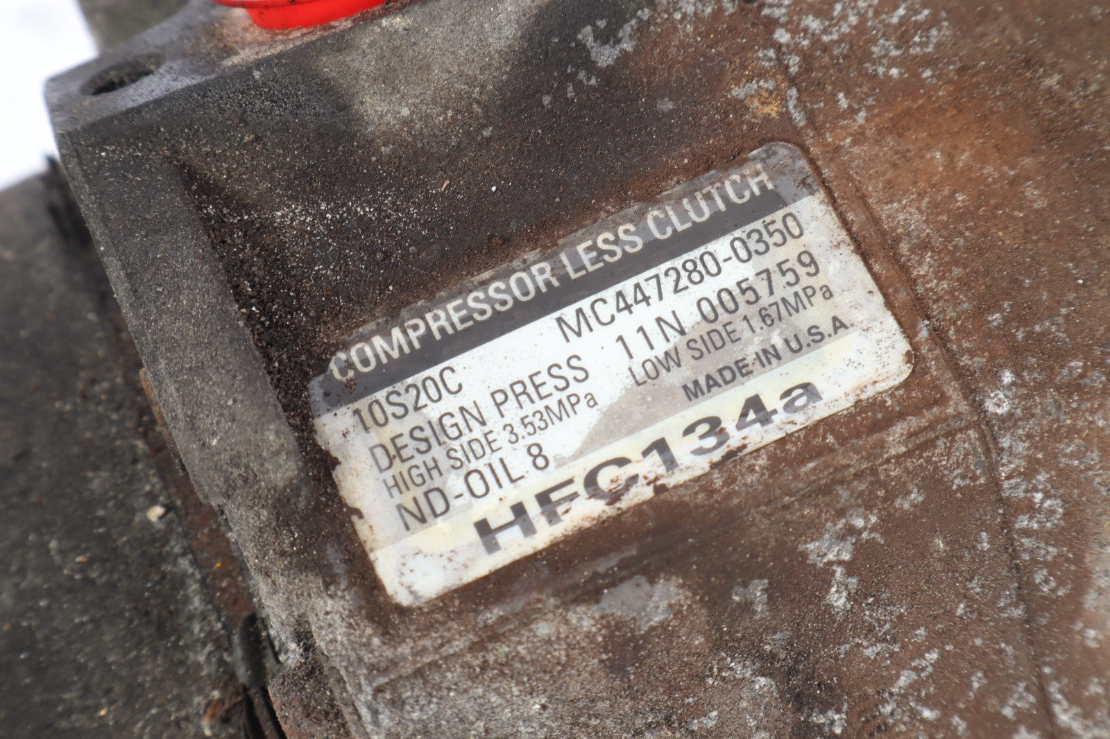 2011-2014 FORD EDGE AIR CONDITIONING AC COMPRESSOR OEM