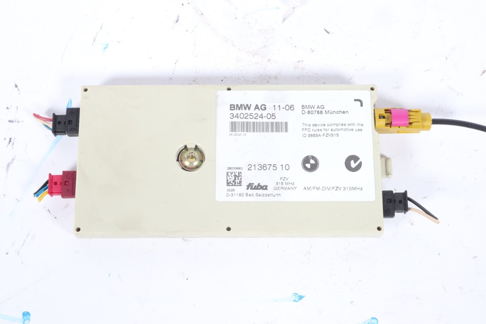 2004-2010 BMW X3 E83 RADIO ANTENNA BOOSTER AMPLIFIER CONTROL MODULE 3402524 OEM