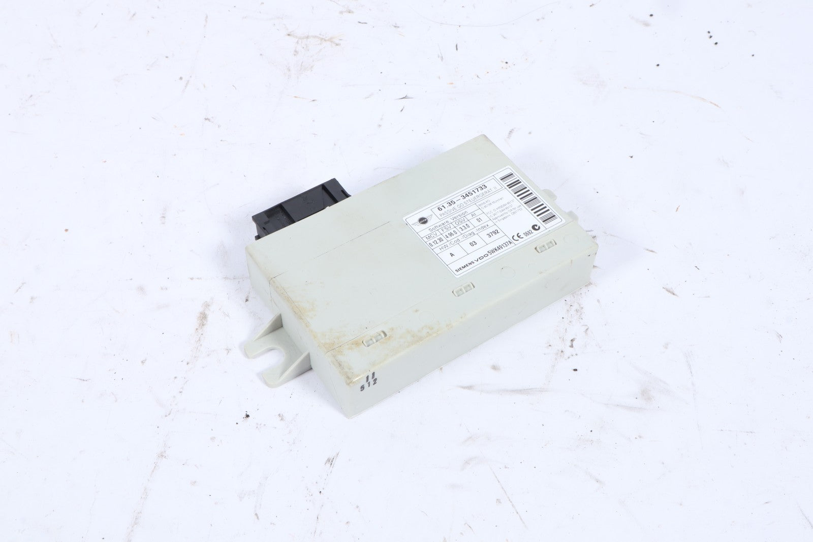 2007-2015 MINI COOPER THEFT LOCKING CONTROL MODULE OEM 3451733