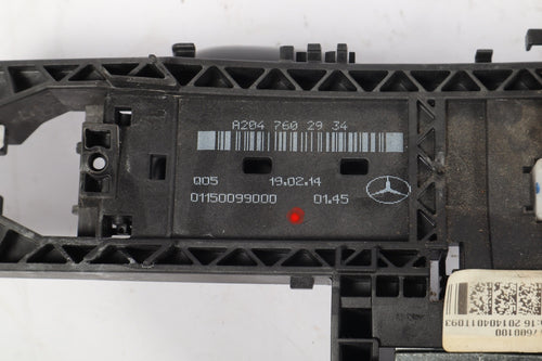10-17 Mercedes E350 E550 Coupe Front Left Door Handle Assembly Bracket OEM