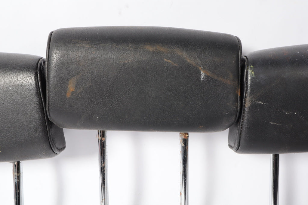 2005-2007 NISSAN ARMADA BLACK LEATHER HEADRESTS SET OEM