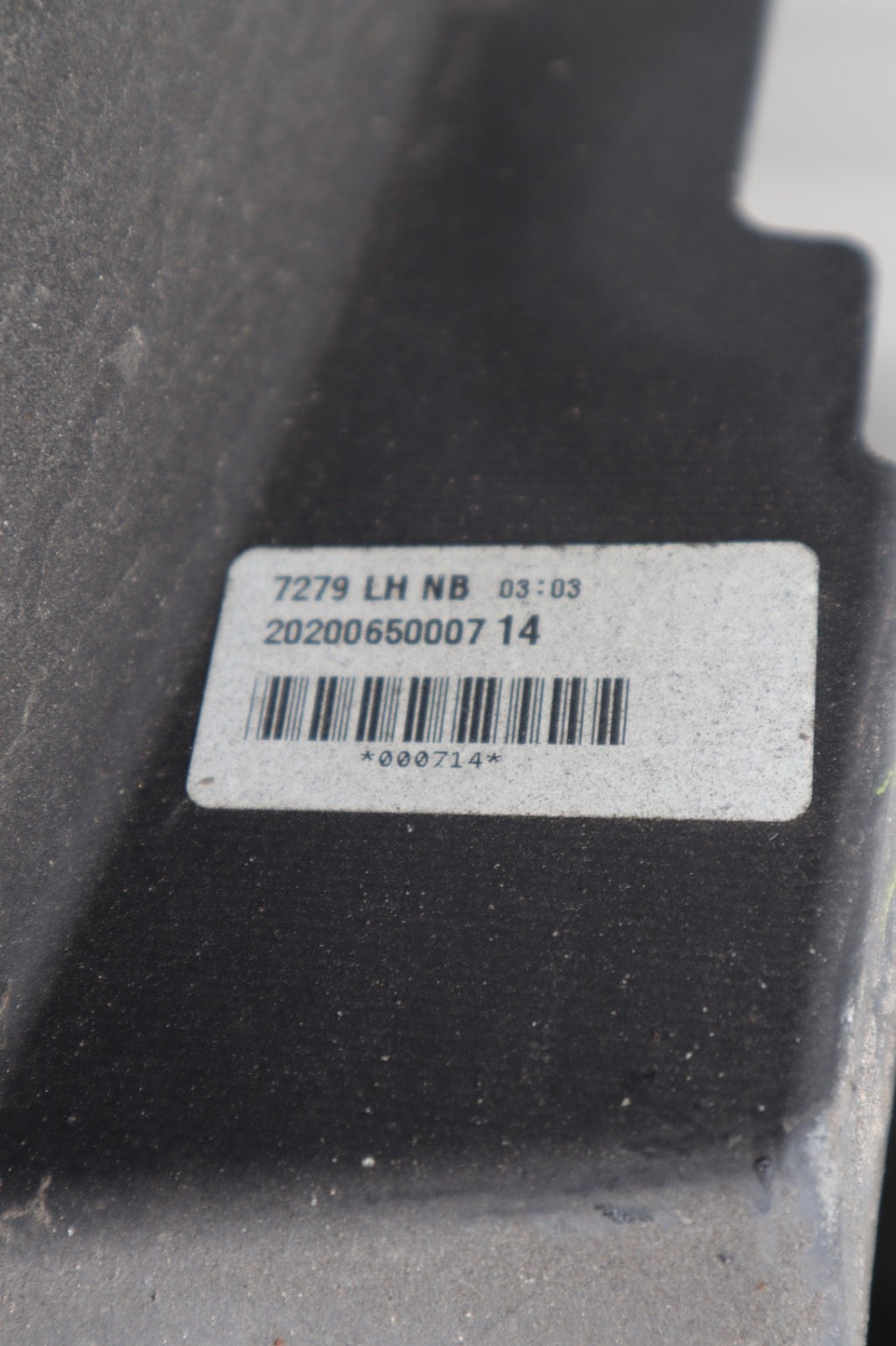 2019 CHEVROLET SONIC REAR LEFT SPLASH OEM
