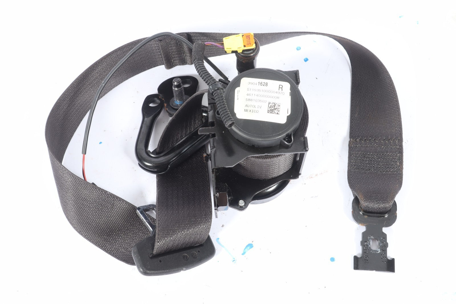 2016–2019 BUICK CASCADA FRONT RIGHT SEAT BELT ASSEMBLY OEM 39041628