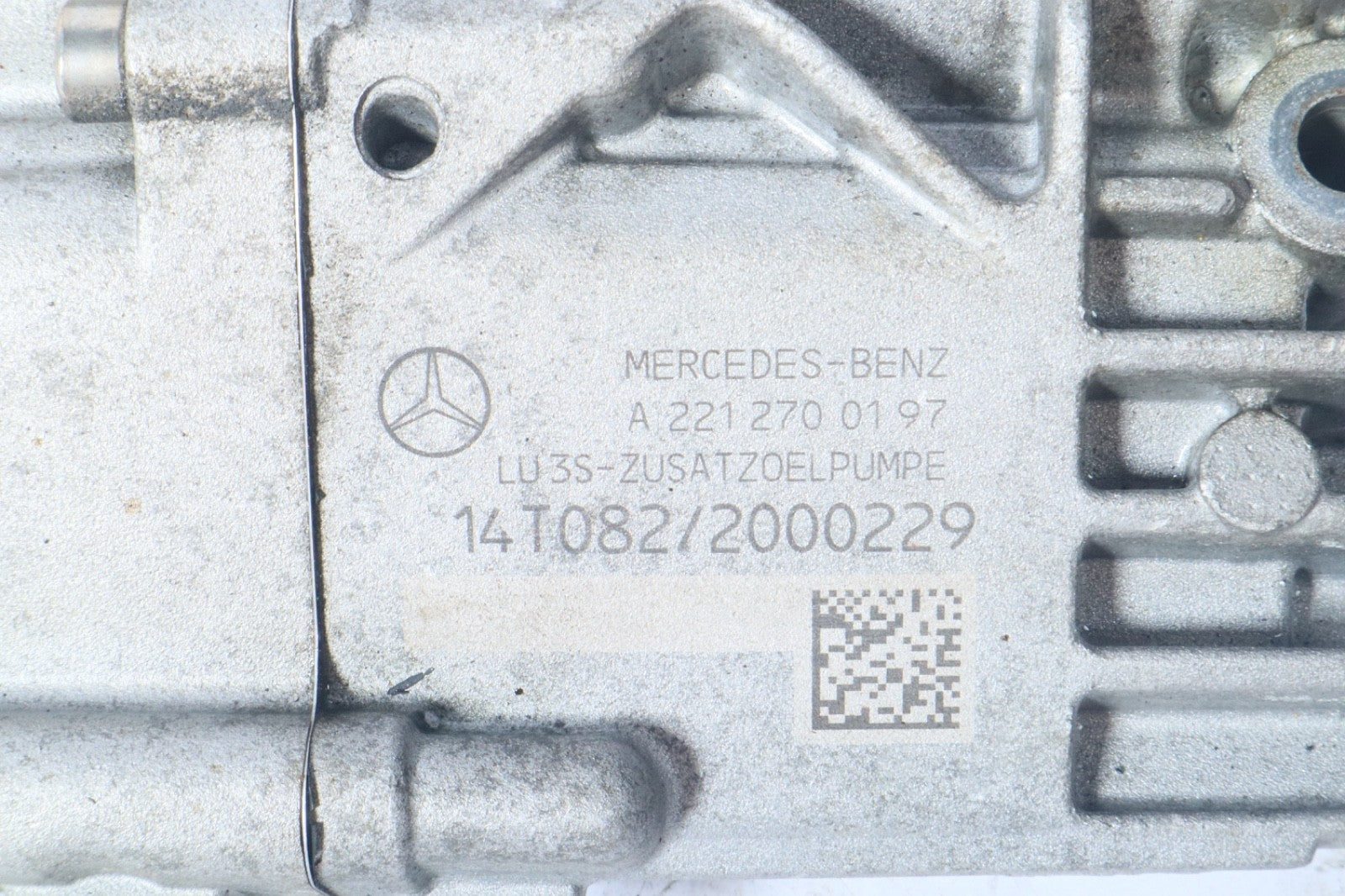 10-18 Mercedes W207 E350 E550 SLK350 Transmission Auxiliary AUX Oil Pump OEM