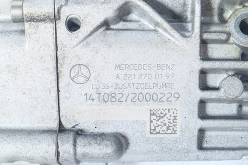 10-18 Mercedes W207 E350 E550 SLK350 Transmission Auxiliary AUX Oil Pump OEM