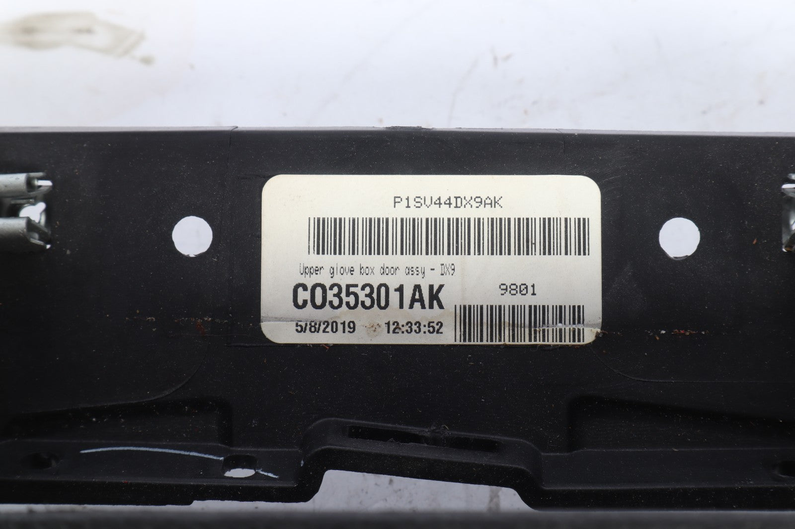 2018-2020 DODGE CARAVAN GLOVE BOX STORAGE UPPER COVER DOOR TRIM OEM P1SV44DX9AK