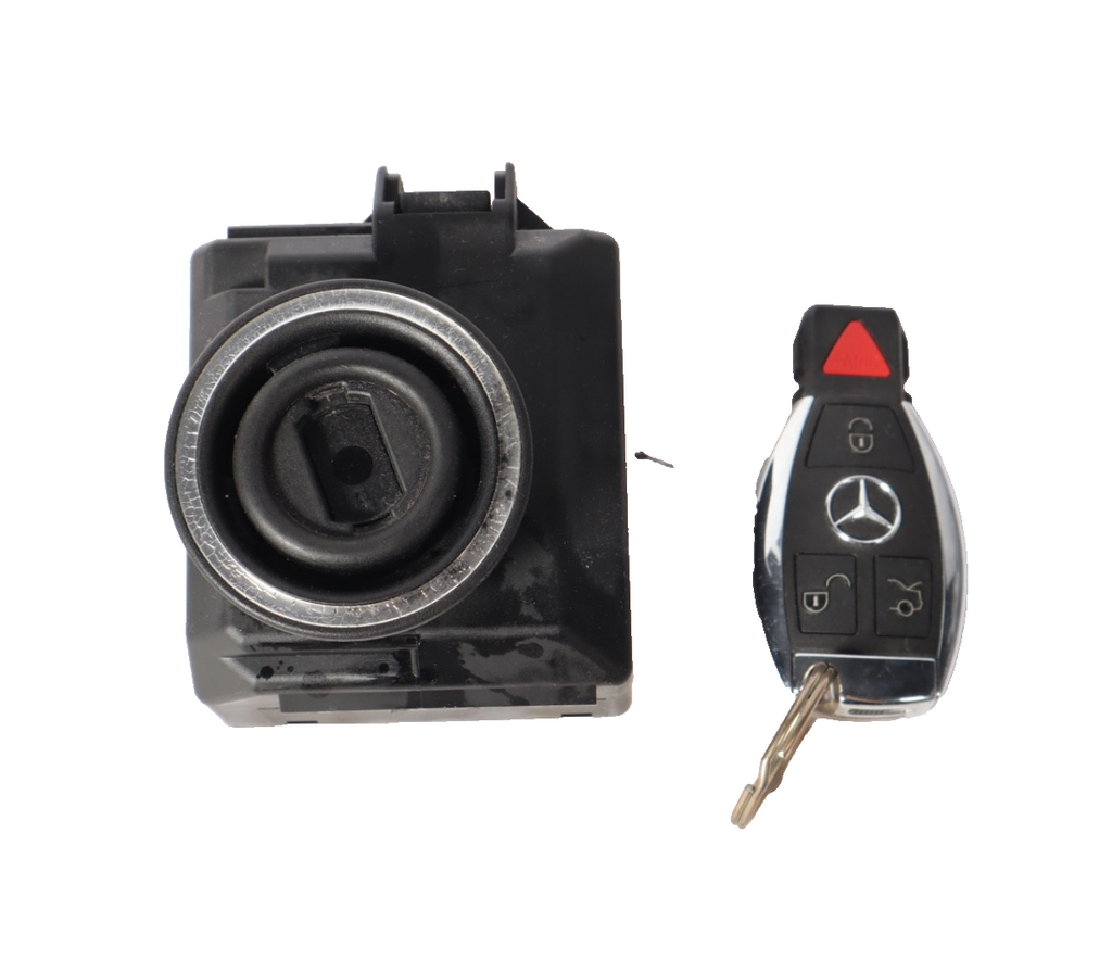 2014 Mercedes E350 Coupe Ignition Switch Module w/ Keys OEM
