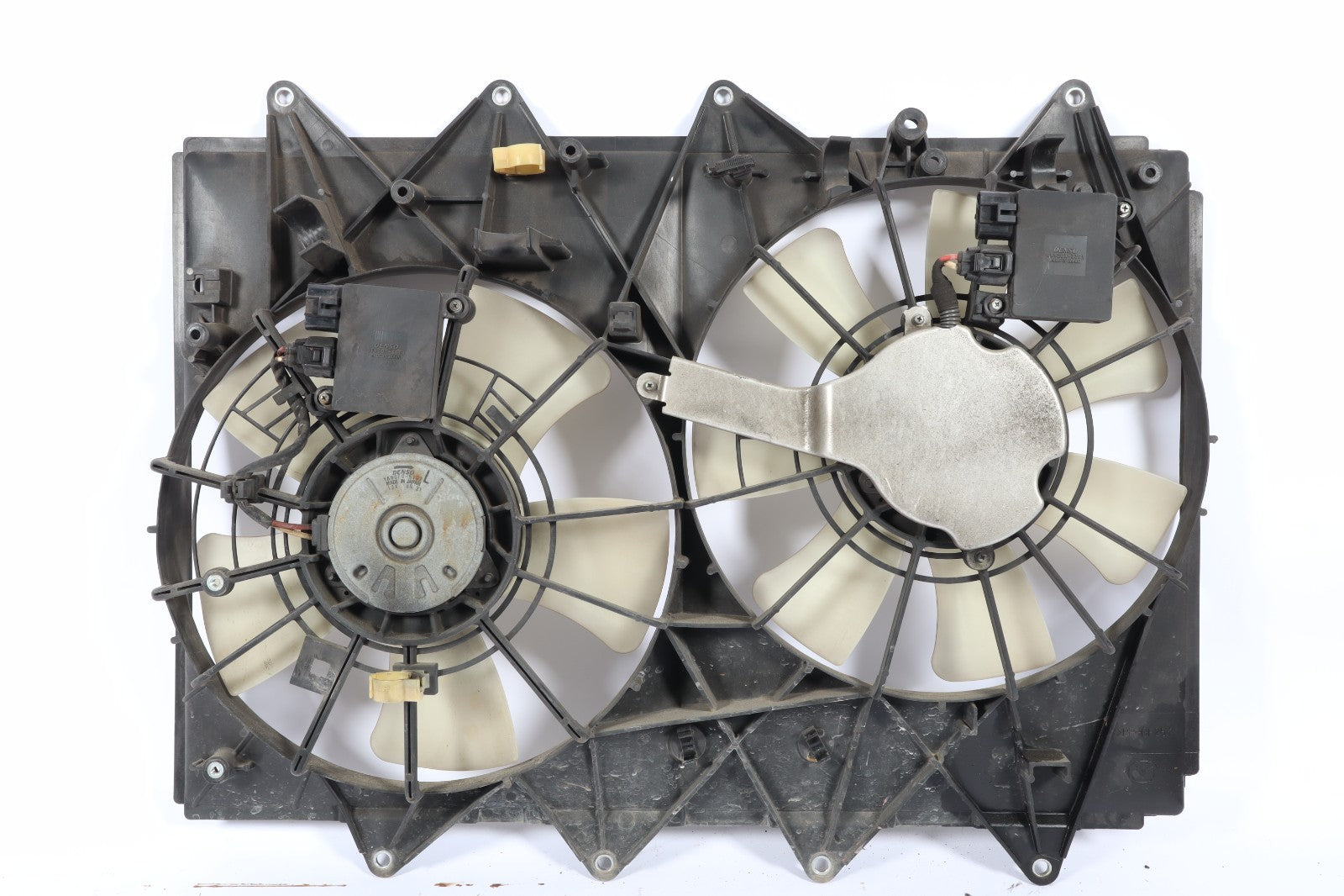 2010-2015 MAZDA CX-9 FRONT RADIATOR DUAL FAN MOTOR ASSEMBLY AWD OEM