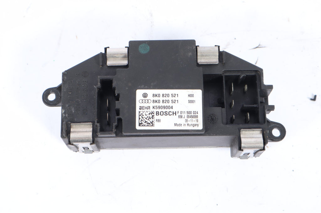 2009-2012 AUDI Q5 BLOWER MOTOR RESISTOR MODULE 8K0 820 521 OEM